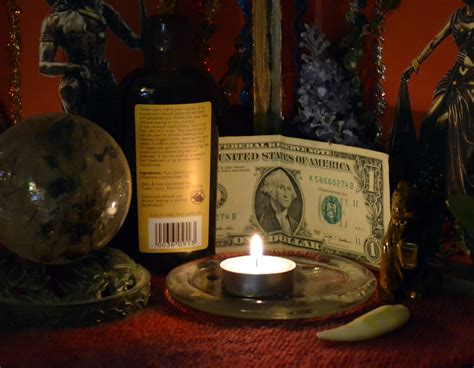 Occult practices for material wealth